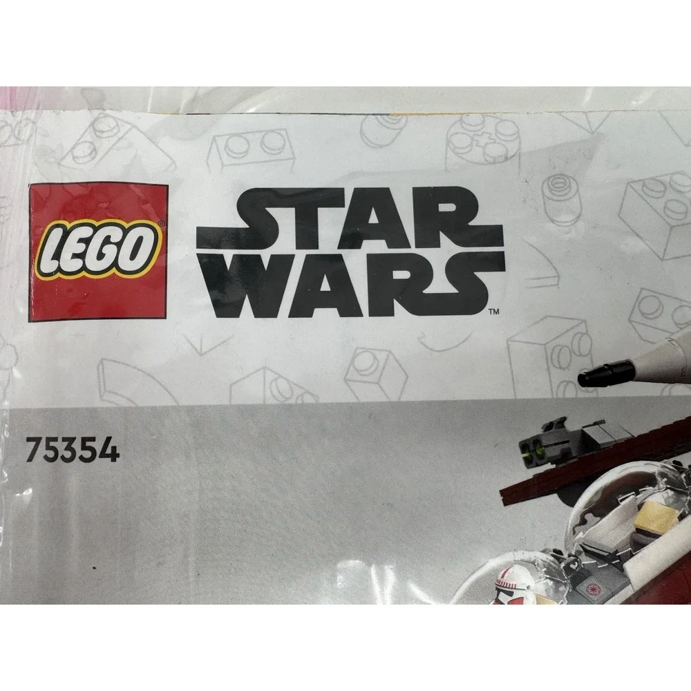 LEGO‎ Star Wars 75354 Coruscant Guard Gunship Instruction Manual Only